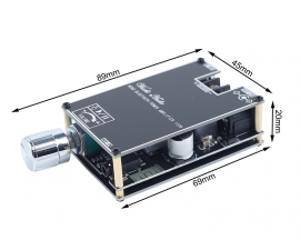 DC 12V 24V 100W TWS Bluetooth-Compatible Amplifier TPA3116 Audio Amplifier Module AUX USB Audio Input